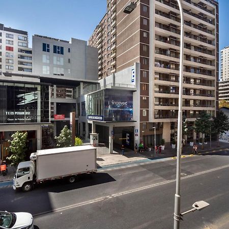 Tribeca Twin Room - Studio With Pool, Wifi, Ac Santiago del Cile Esterno foto