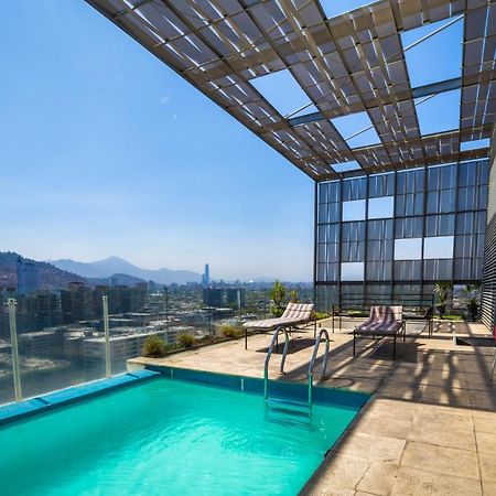 Tribeca Twin Room - Studio With Pool, Wifi, Ac Santiago del Cile Esterno foto