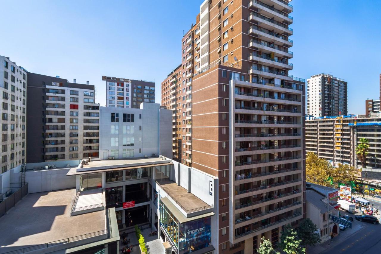 Tribeca Twin Room - Studio With Pool, Wifi, Ac Santiago del Cile Esterno foto