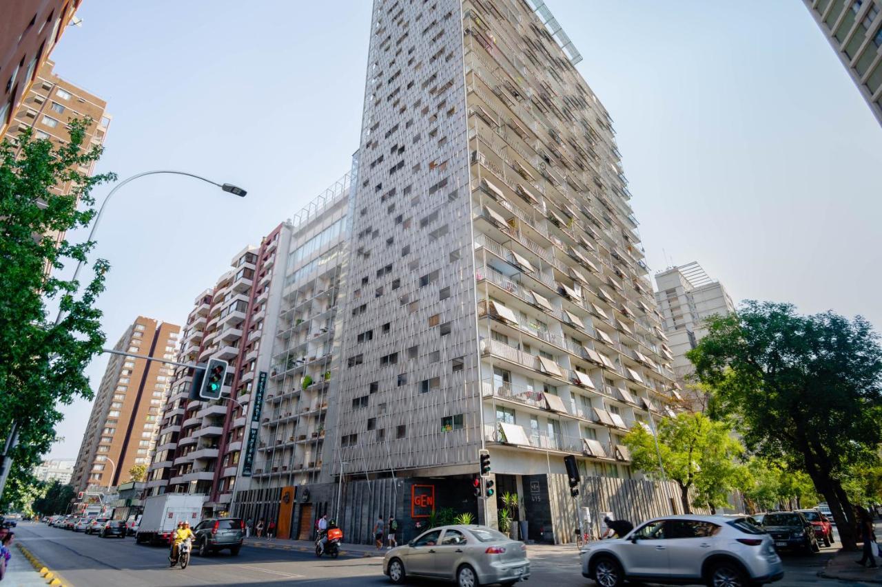 Tribeca Twin Room - Studio With Pool, Wifi, Ac Santiago del Cile Esterno foto